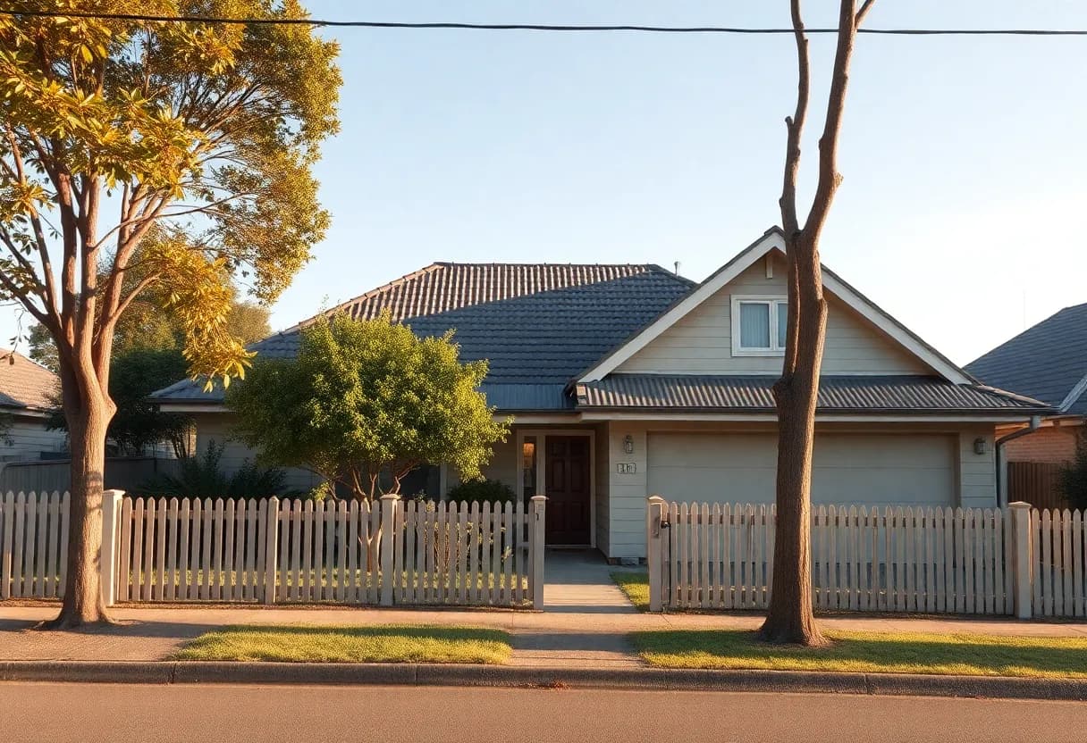 Property valuation for divorce — suburban house
