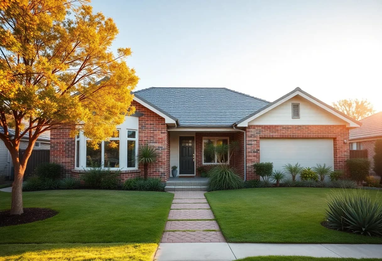 Modern suburban Australian home — residential property valuation